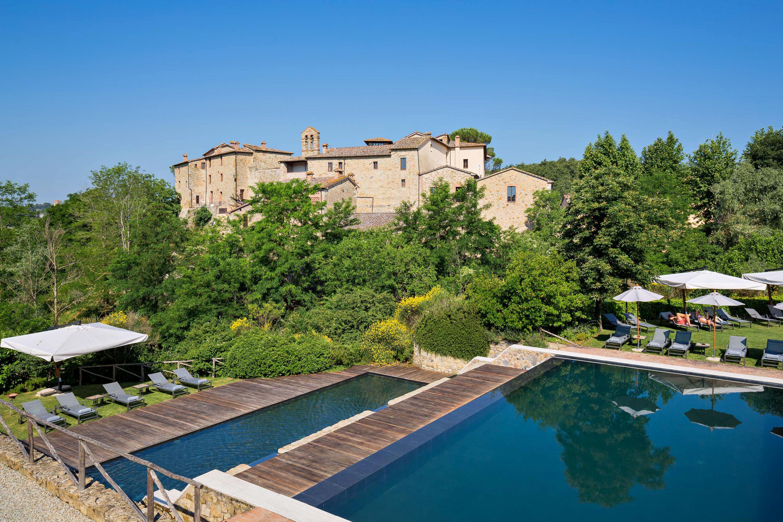 Castel Monastero - The Leading Hotels Of The World Castelnuovo Berardenga Exterior photo