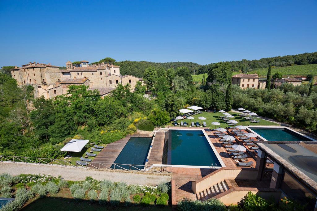 Castel Monastero - The Leading Hotels Of The World Castelnuovo Berardenga Exterior photo