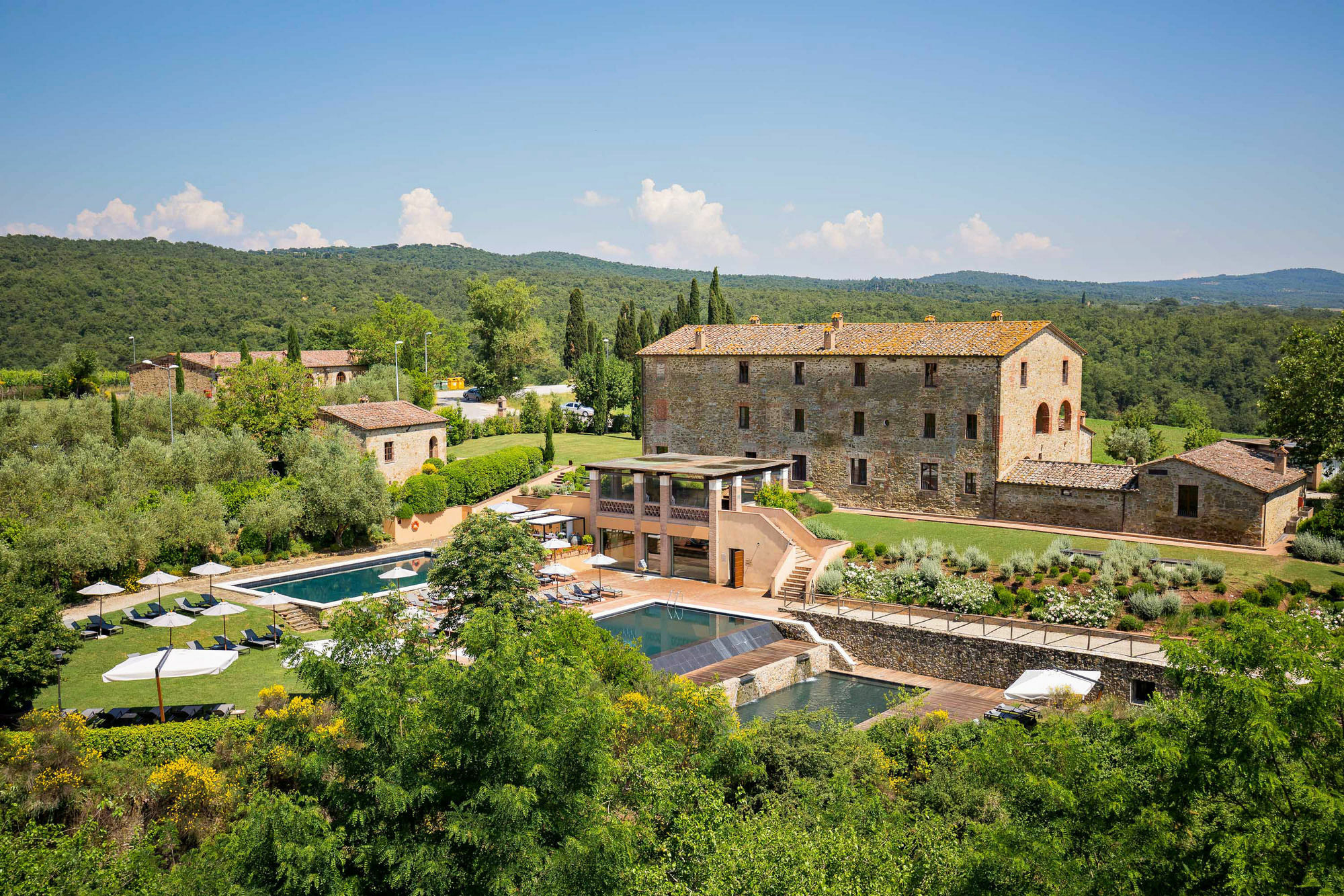 Castel Monastero - The Leading Hotels Of The World Castelnuovo Berardenga Exterior photo